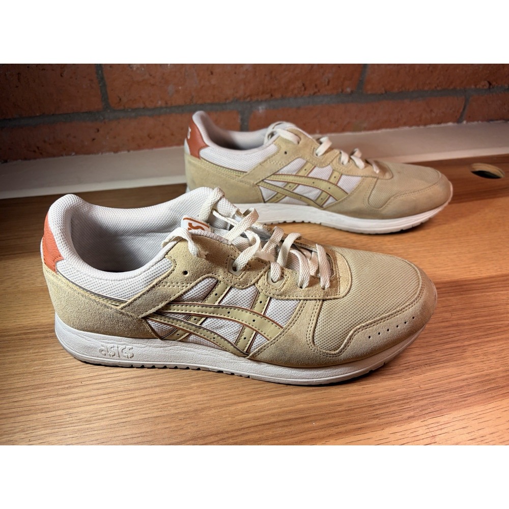 ASICS Lyte Classic Running Shoes Beige and Sand Size 12 - 1201A477